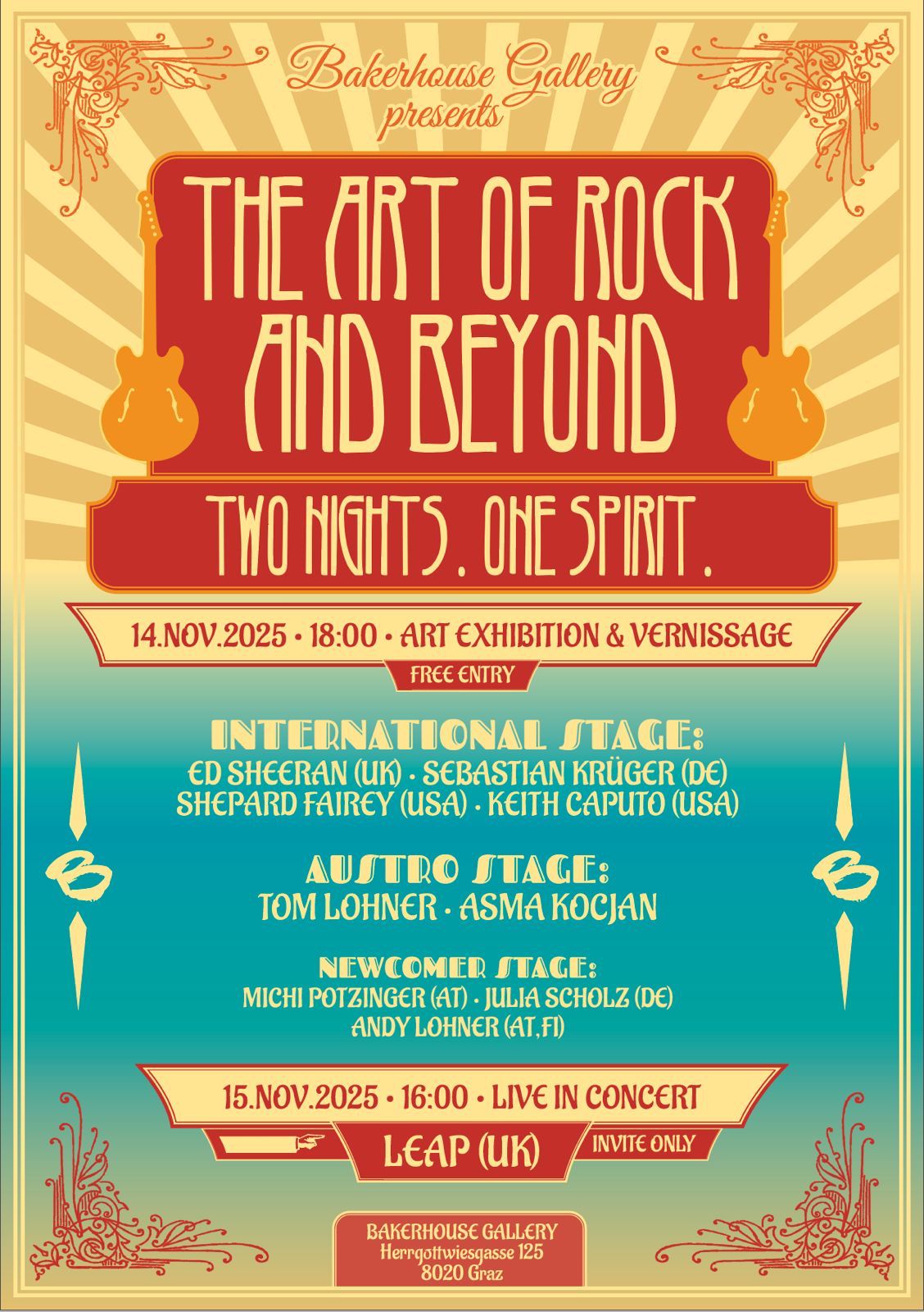 The Art of Rock and Beyond - Two Nights. One Spirit.