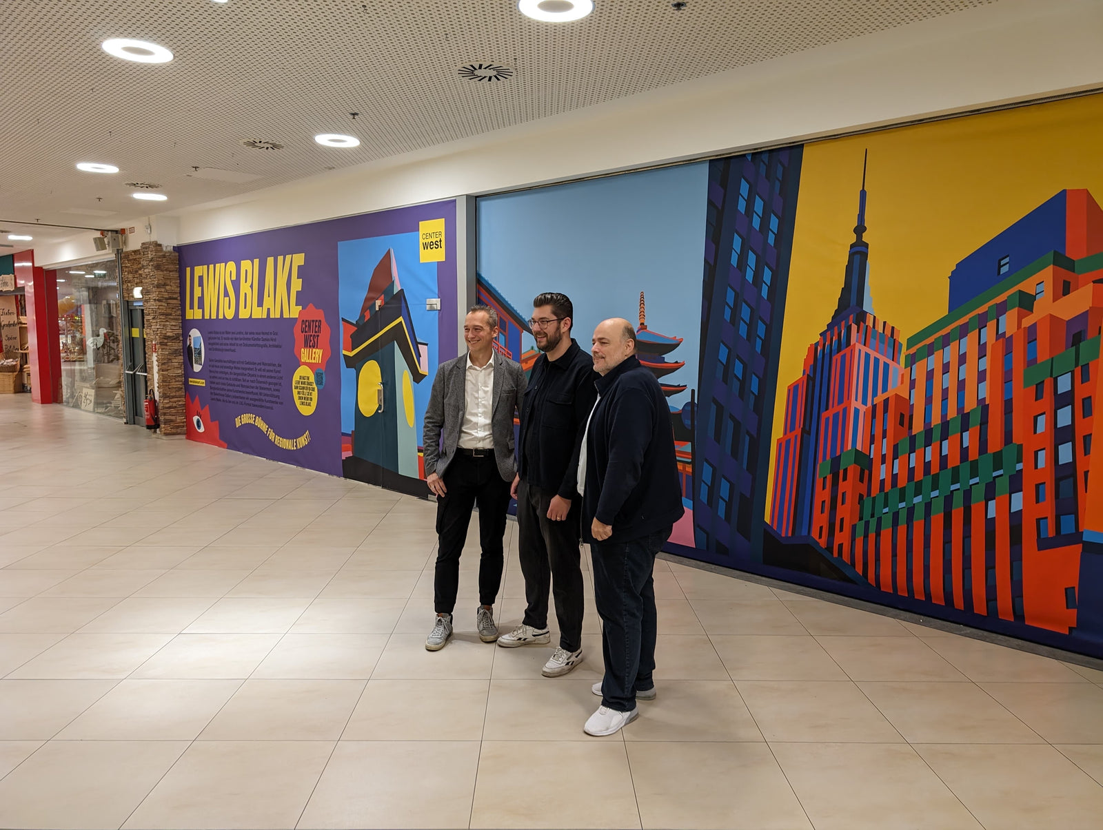Einzigartig in Österreich: Grazer Einkaufszentrum Center West wird zur bunten Kunst-Mall
