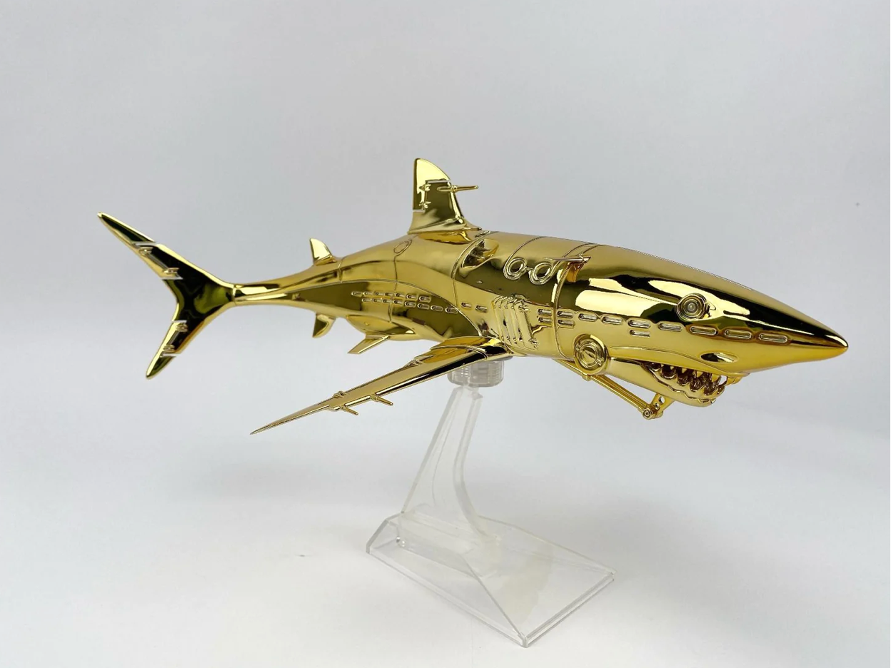 Sorayama Shark (Gold)