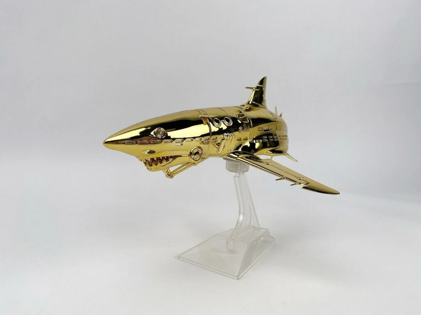 Sorayama Shark (Gold)
