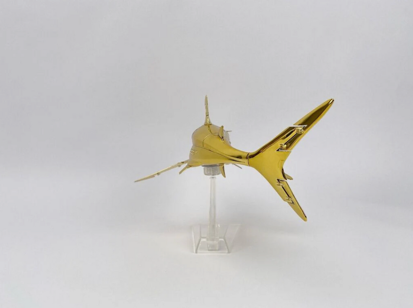 Sorayama Shark (Gold)