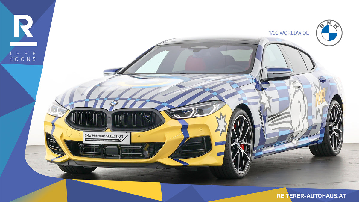 BMW M850i xDrive x Jeff Koons