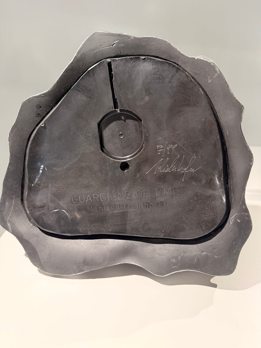 Wächter der Zeit - Schwarz-Silber, 40 cm