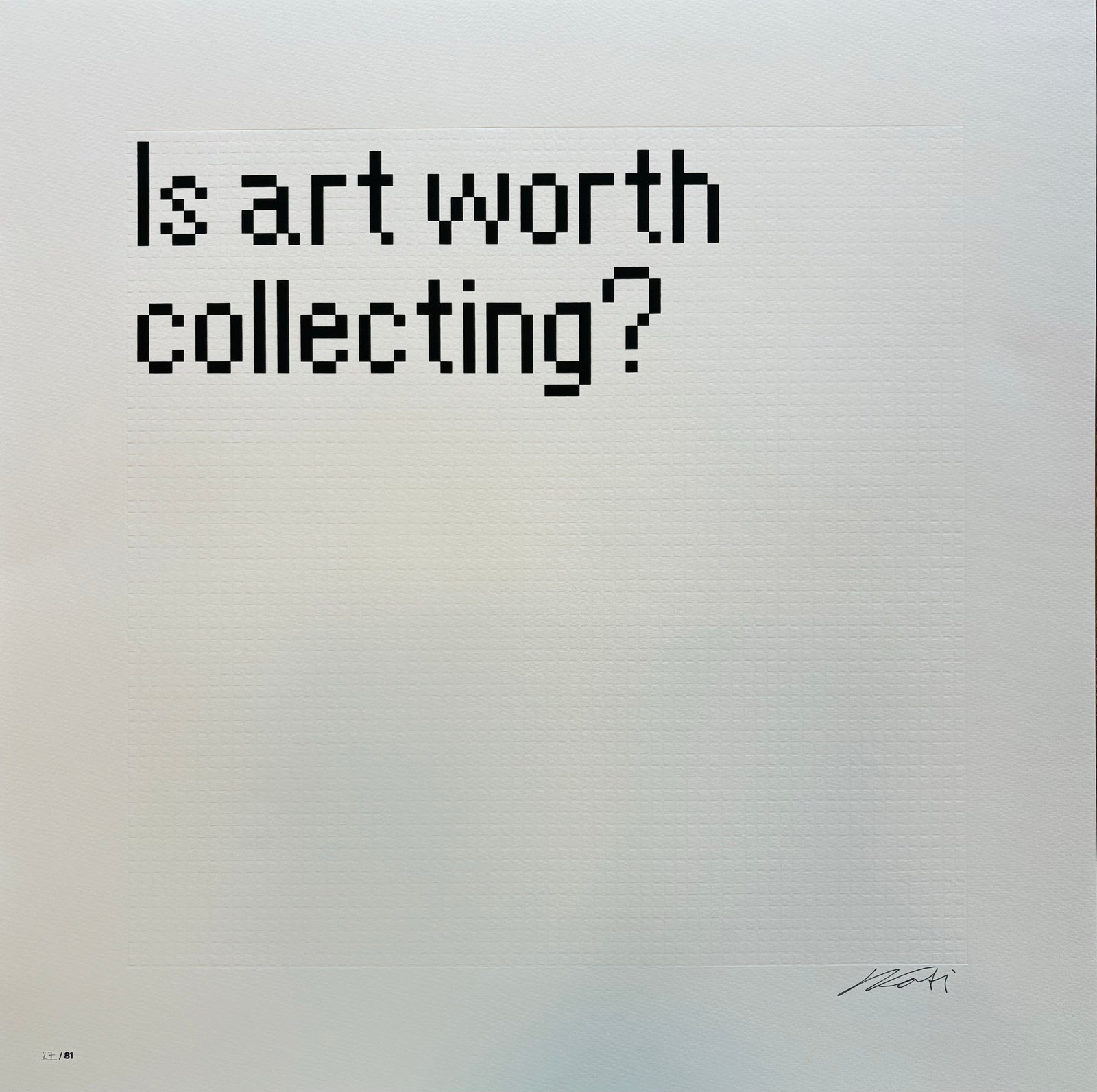 Is art worth collecting?