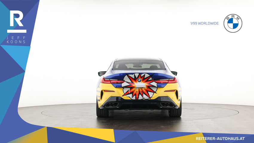 BMW M850i xDrive x Jeff Koons