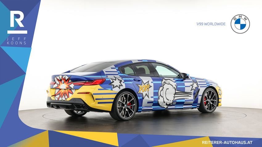 BMW M850i xDrive x Jeff Koons