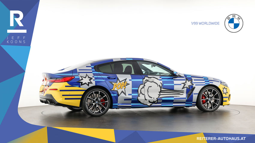 BMW M850i xDrive x Jeff Koons