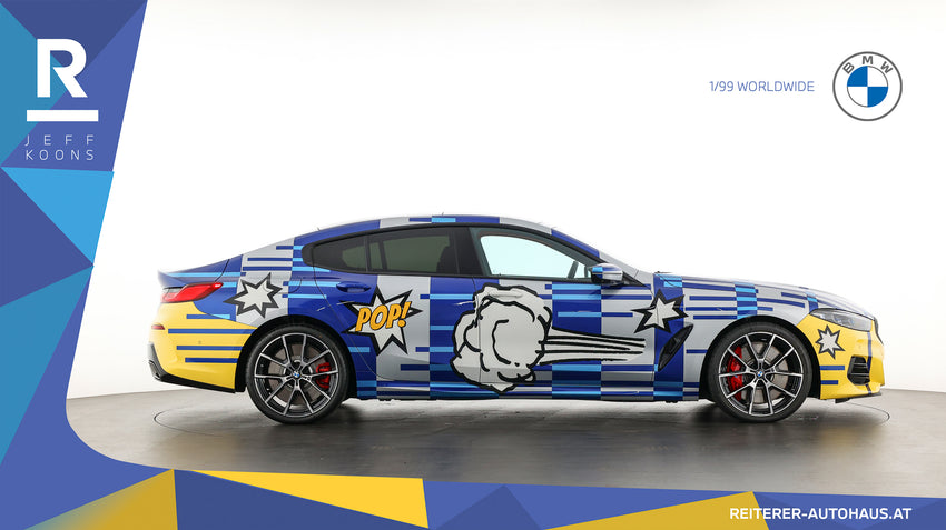 BMW M850i xDrive x Jeff Koons