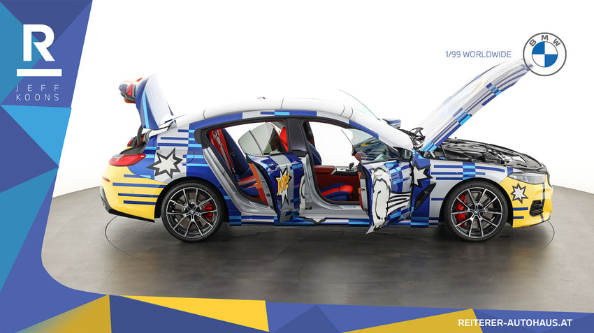 BMW M850i xDrive x Jeff Koons
