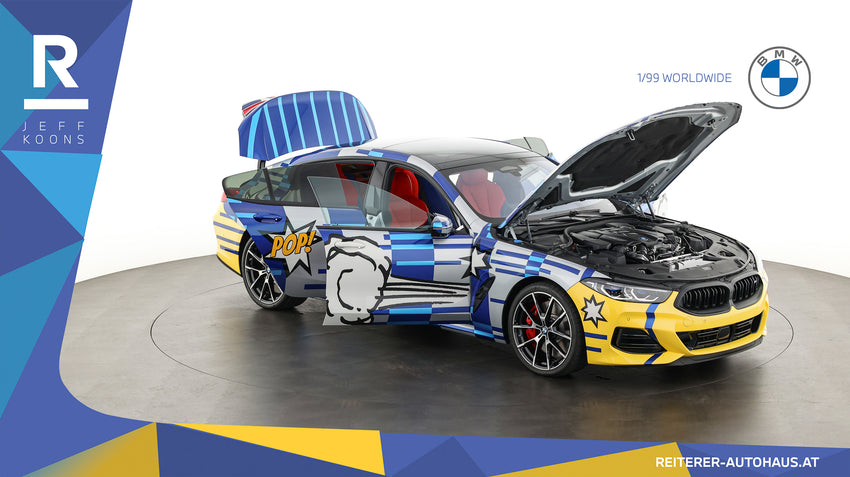 BMW M850i xDrive x Jeff Koons