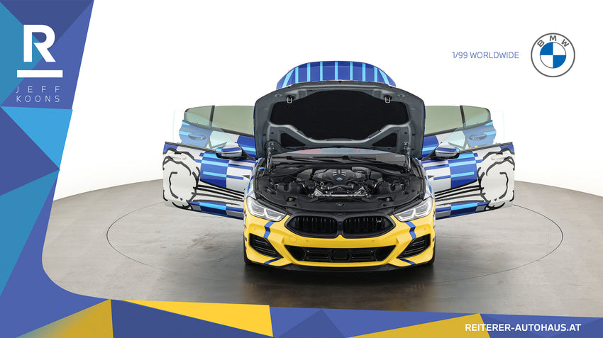BMW M850i xDrive x Jeff Koons