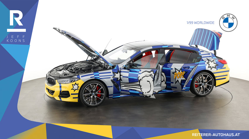 BMW M850i xDrive x Jeff Koons