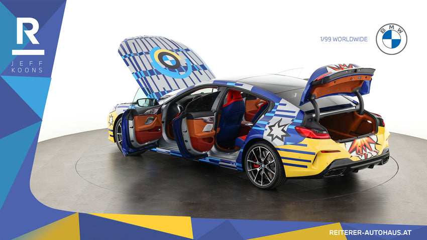 BMW M850i xDrive x Jeff Koons