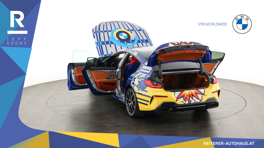 BMW M850i xDrive x Jeff Koons