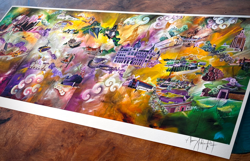 Limited Edition - Steiermark Paravent Print