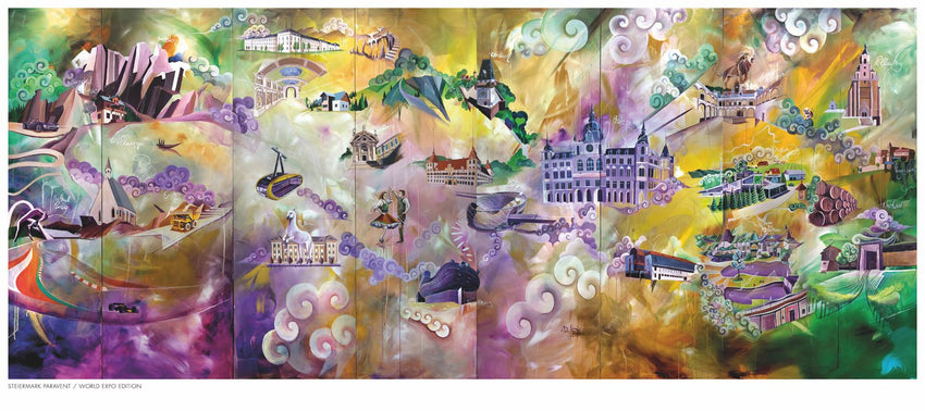 Limited Edition - Steiermark Paravent Print