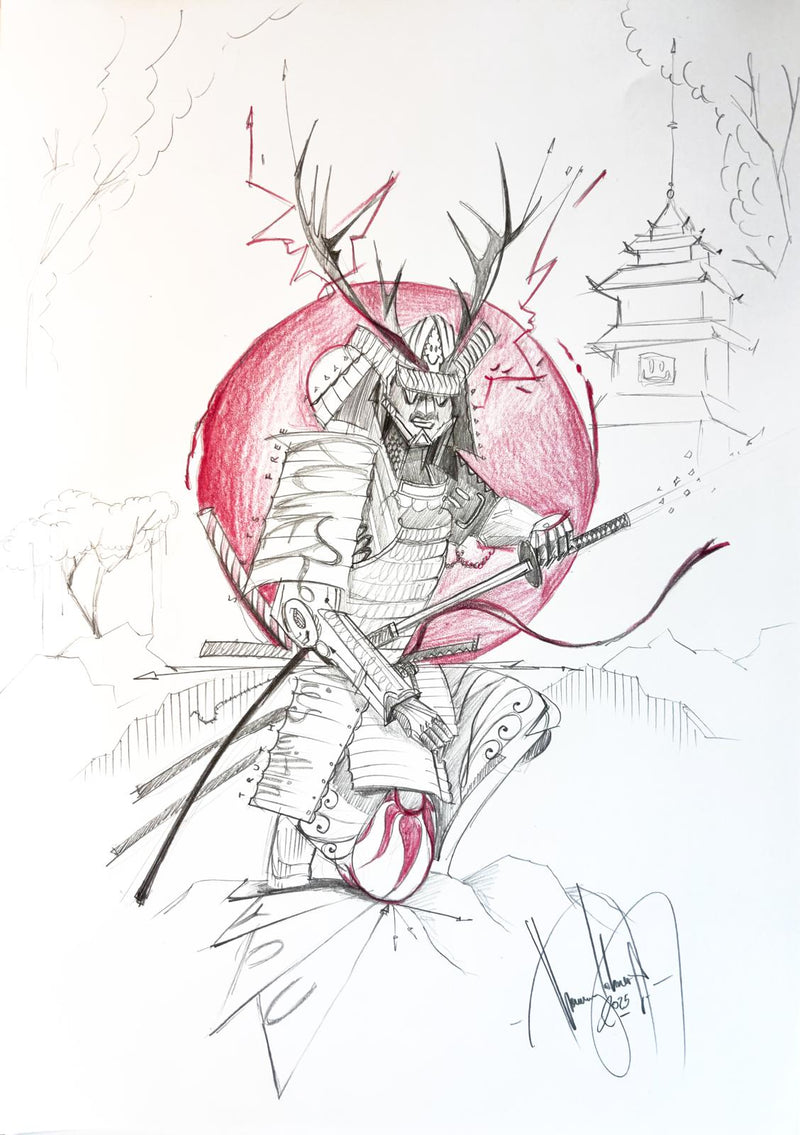 Samurai / The Power Lies Within You - Sketch