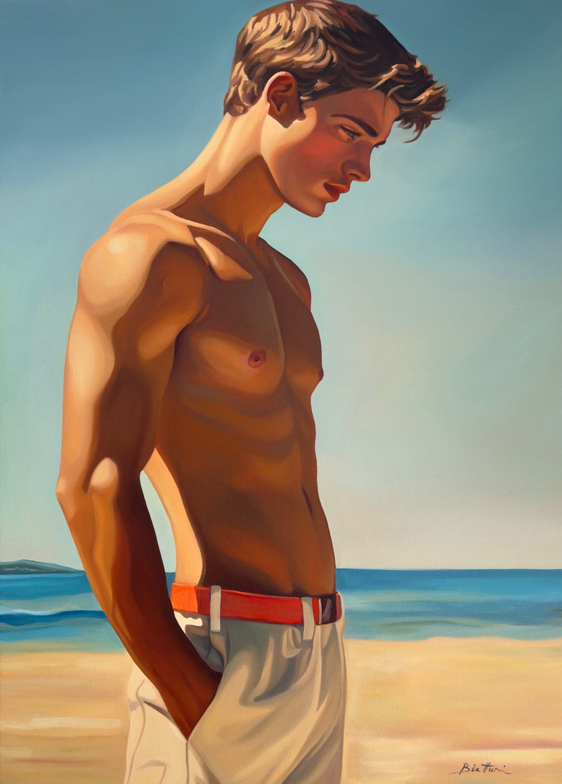 Garçon à la plage 2