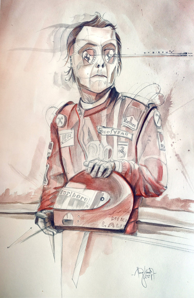 Niki Lauda / Sketch