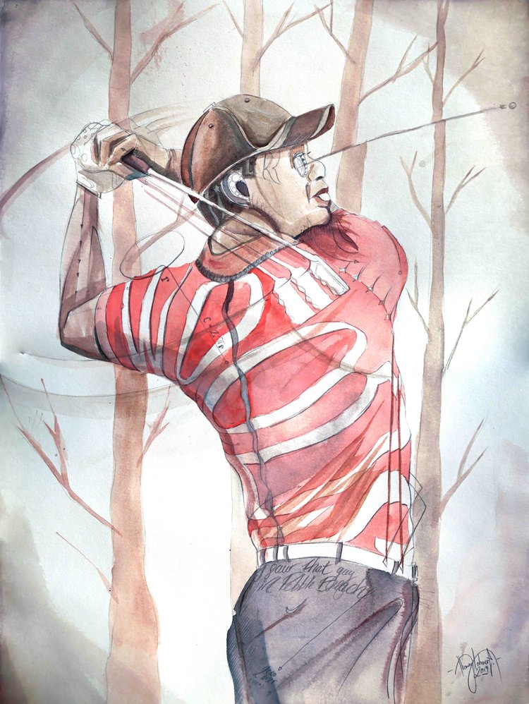 Tiger Woods / Sketch