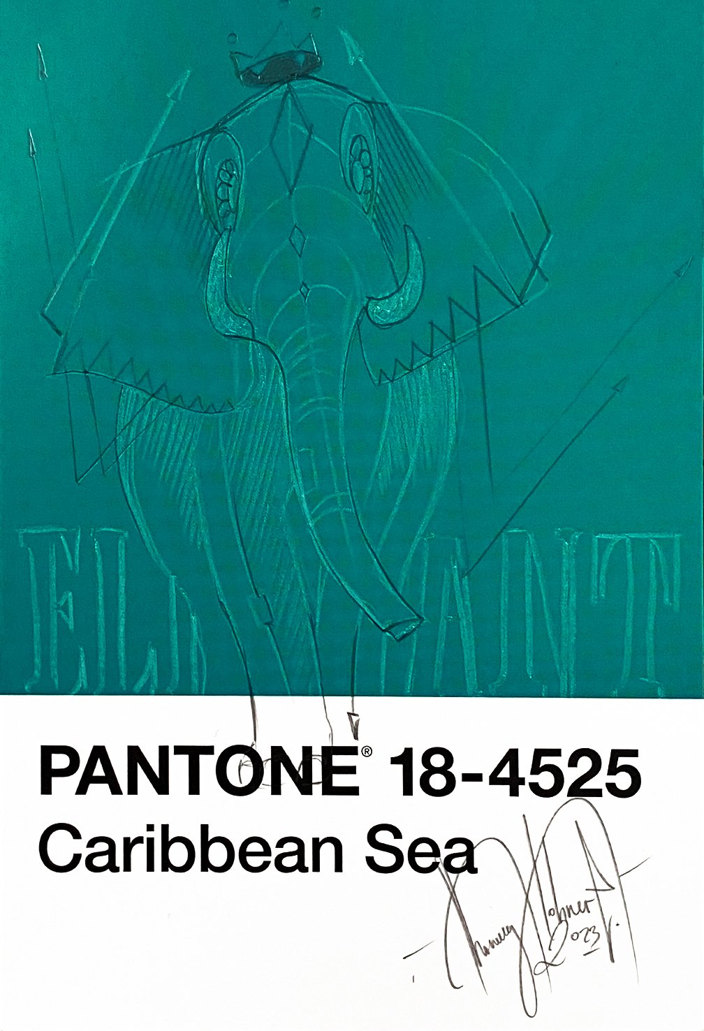 Pantone Elephant