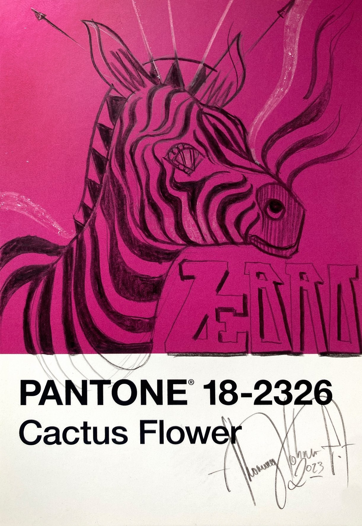 Pantone Zebra