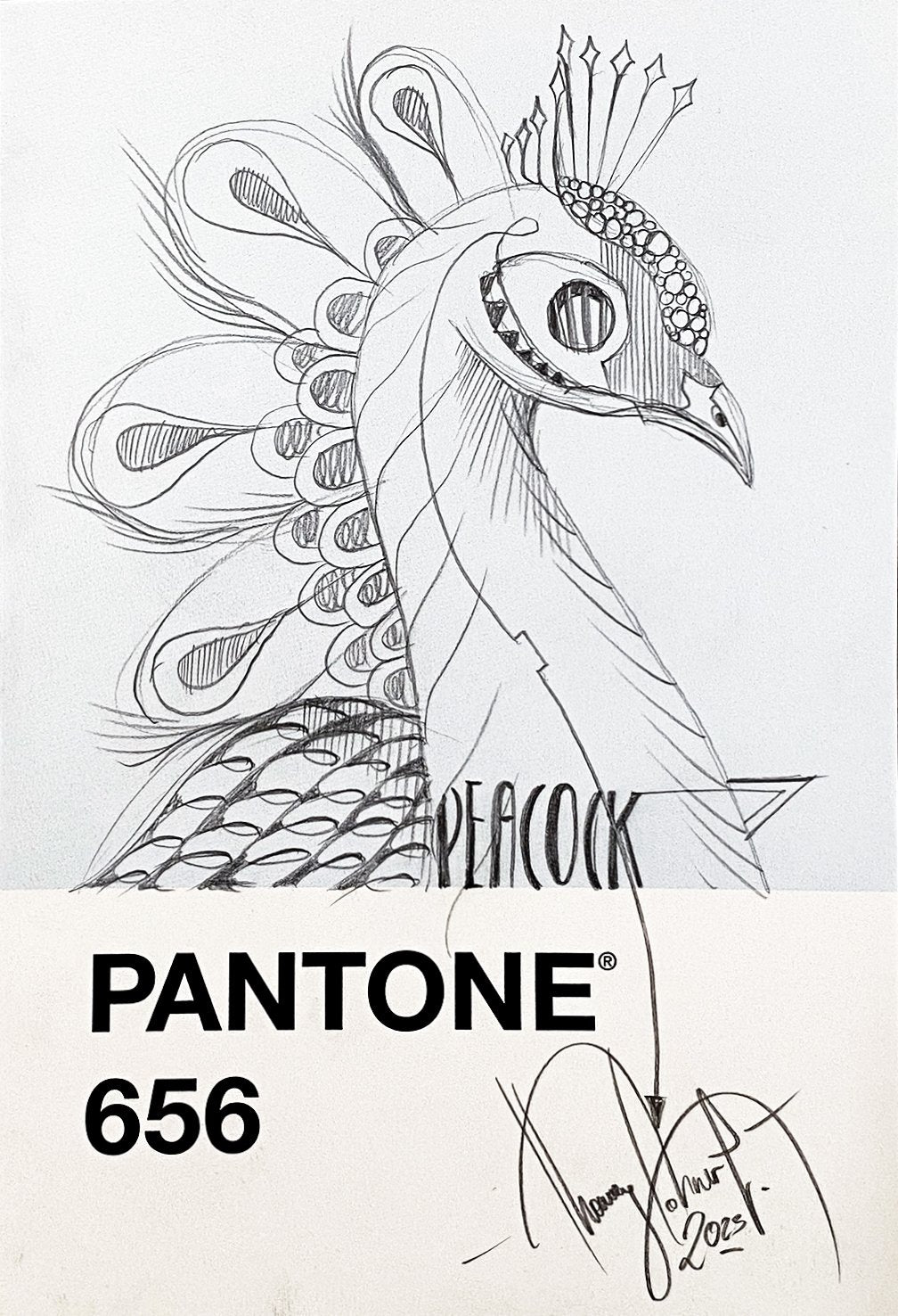 Pantone Peacock
